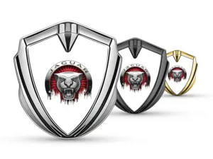 Jaguar Badge Autoadesivo Look Corse Alta Qualità